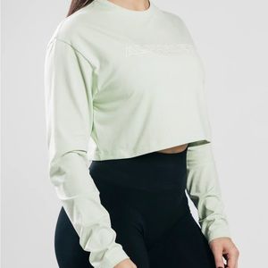 Alphalete Outlined Long Sleeve Crop